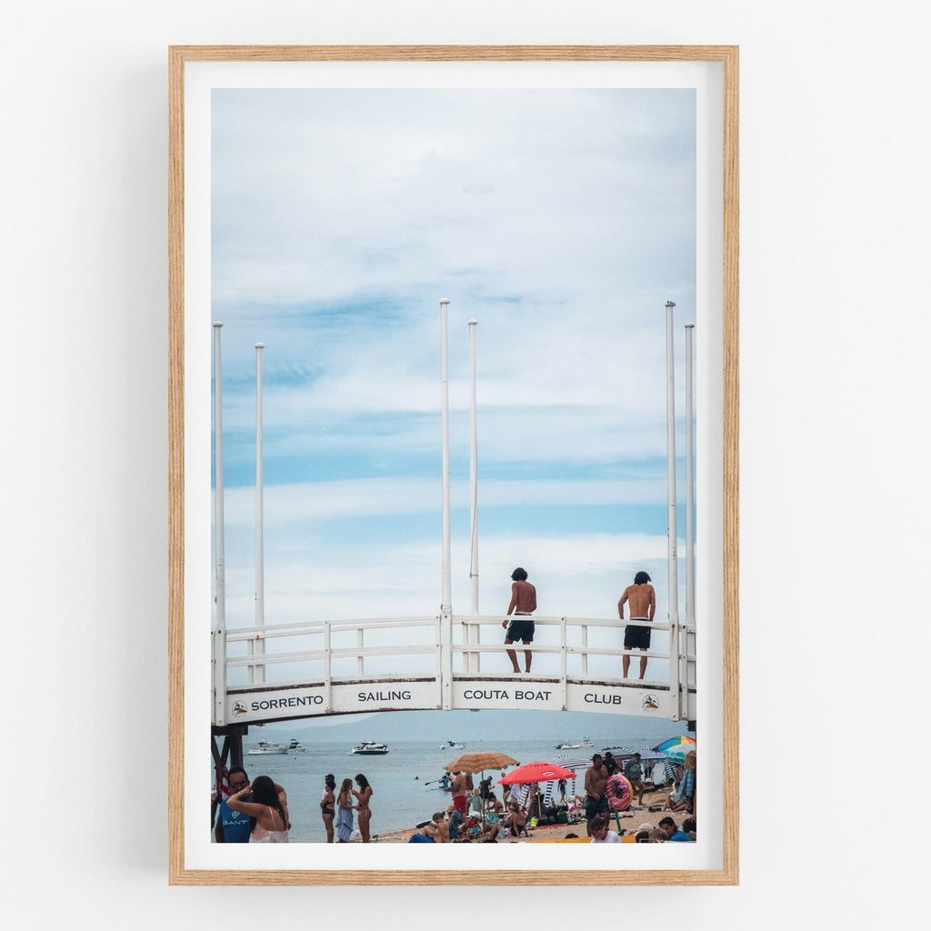 Lisa Atkinson - The Couta Boys, Sorrento 2021 – Limited Edition Fine Art Print