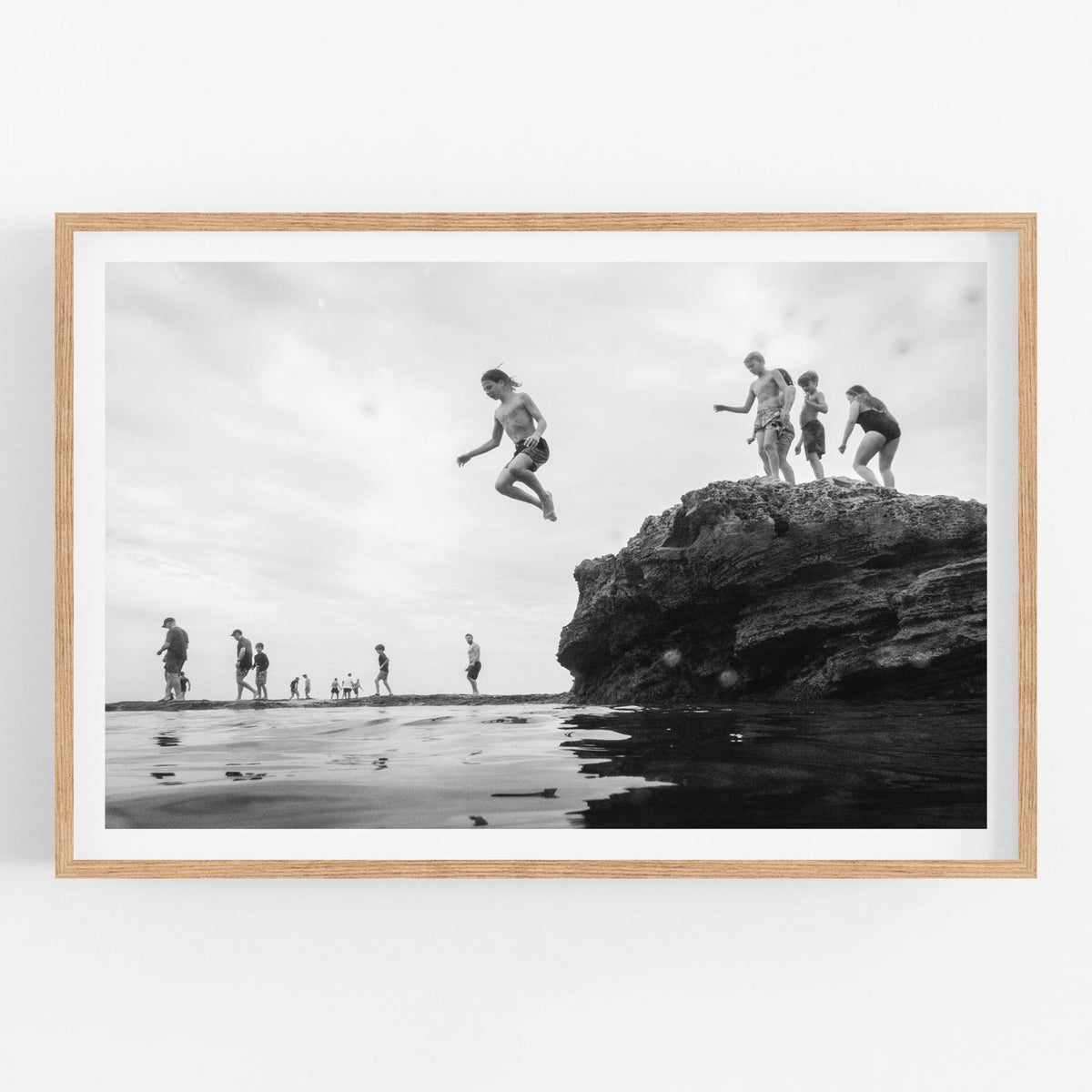 Lisa Atkinson - Jumping for Joy, Sorrento Back Beach 2021 – Limited Edition Fine Art Print