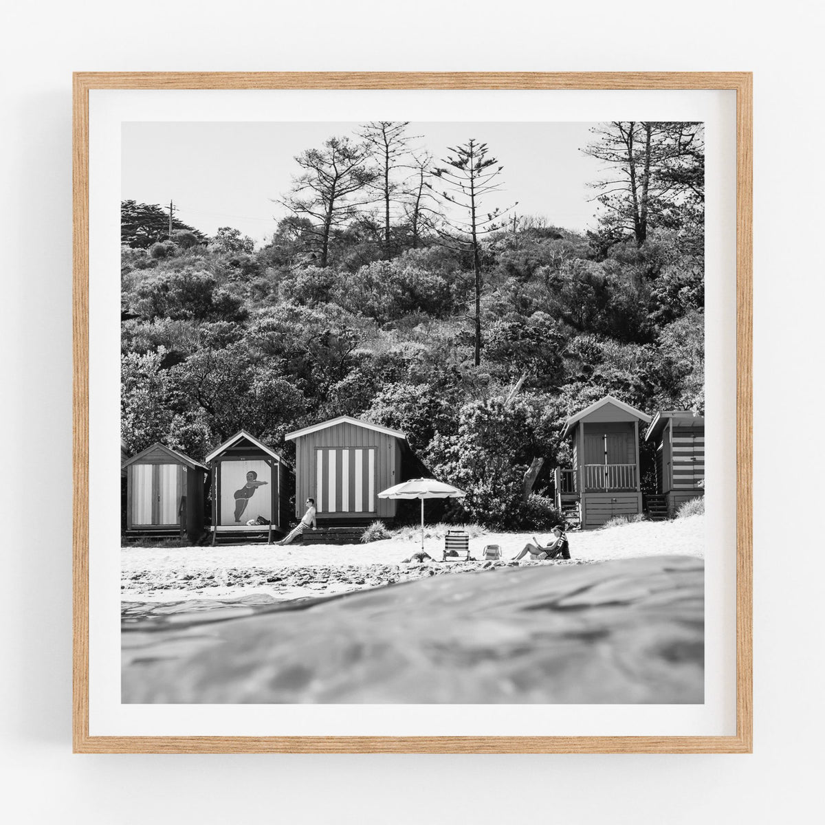 Lisa Atkinson - Offshore Mills Beach SQ – Limited Edition Fine Art Print