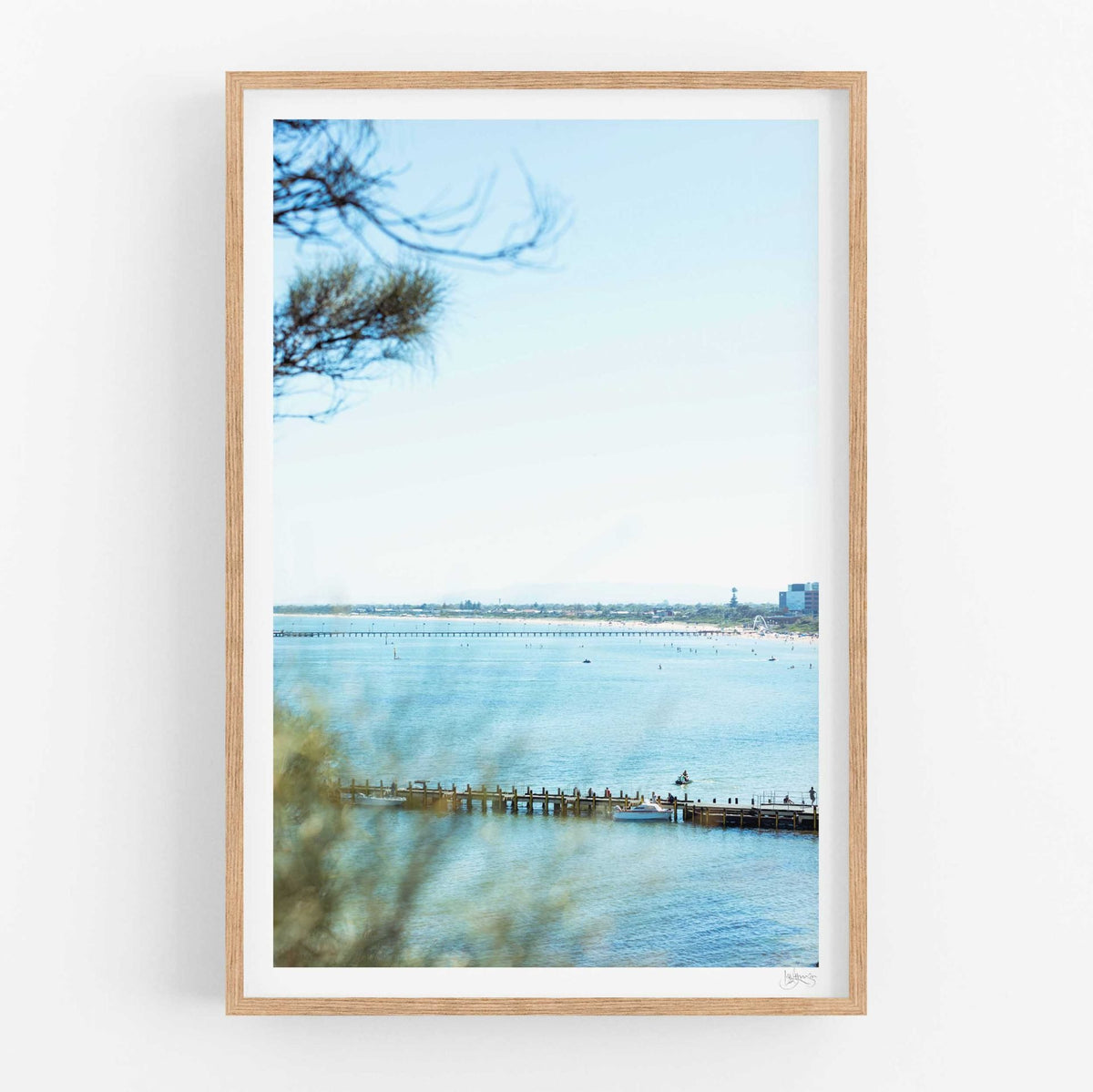 Lisa Atkinson - Oliver’s Blues, Oliver’s Hill Frankston, 2023 – Limited Edition Fine Art Print