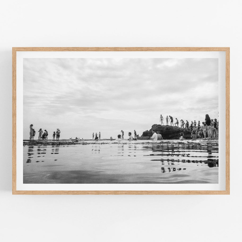 Lisa Atkinson - Queue Jumpers, Sorrento Back Beach 2021 – Limited Edition Fine Art Print