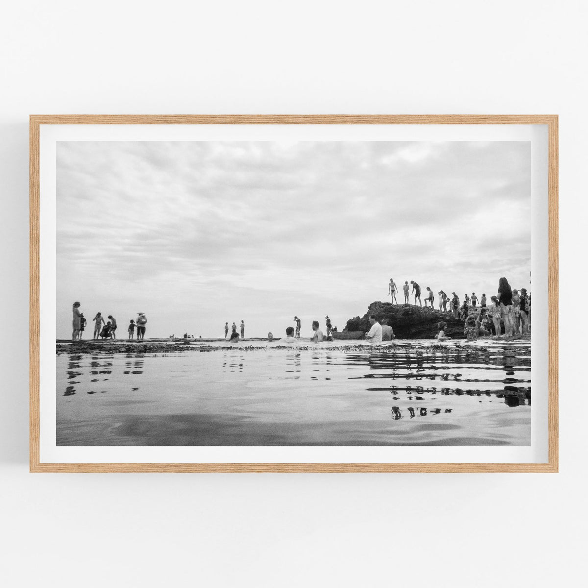 Lisa Atkinson - Queue Jumpers, Sorrento Back Beach 2021 – Limited Edition Fine Art Print
