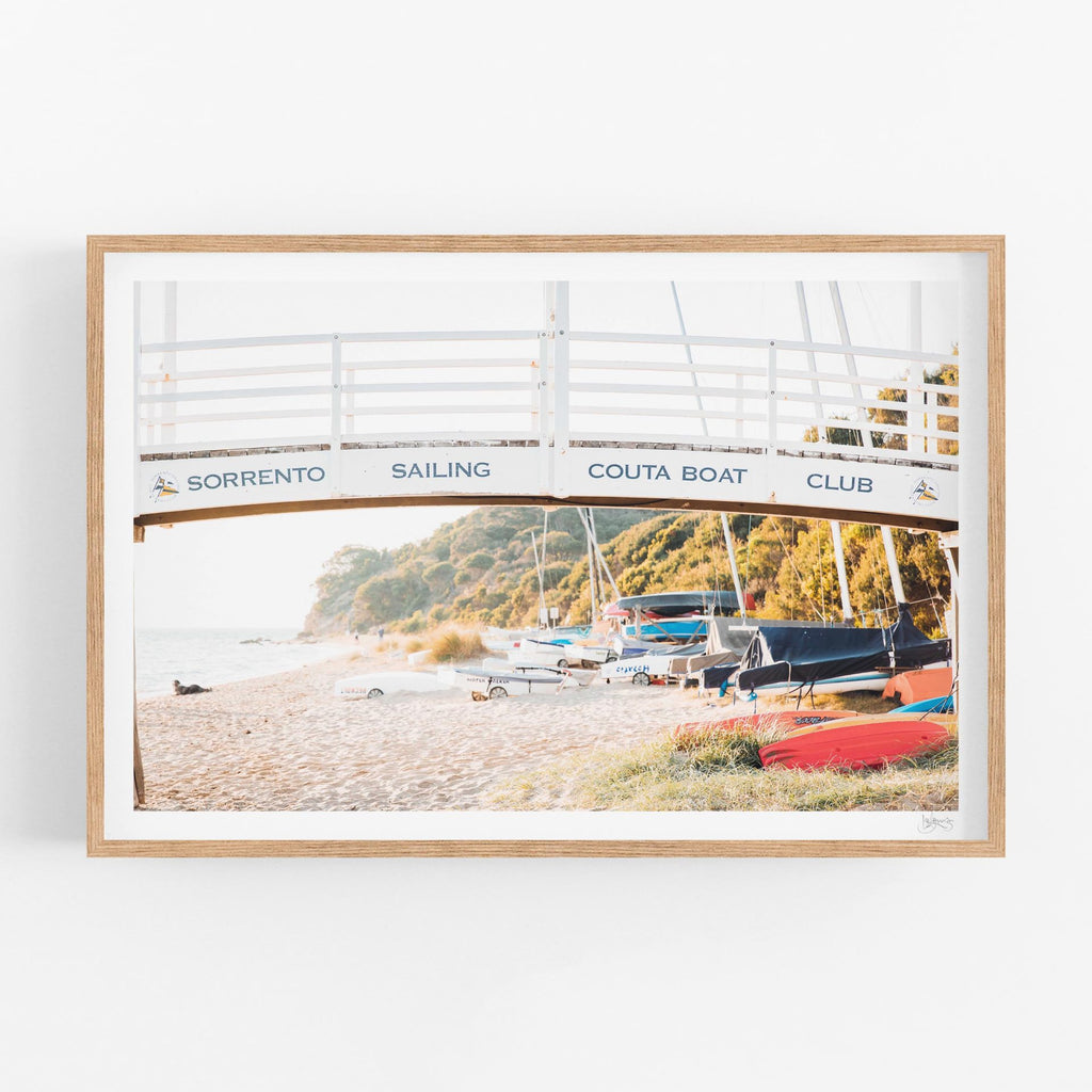 Lisa Atkinson - SSCBC Golden Morning, Sorrento 2021 – Limited Edition Fine Art Print