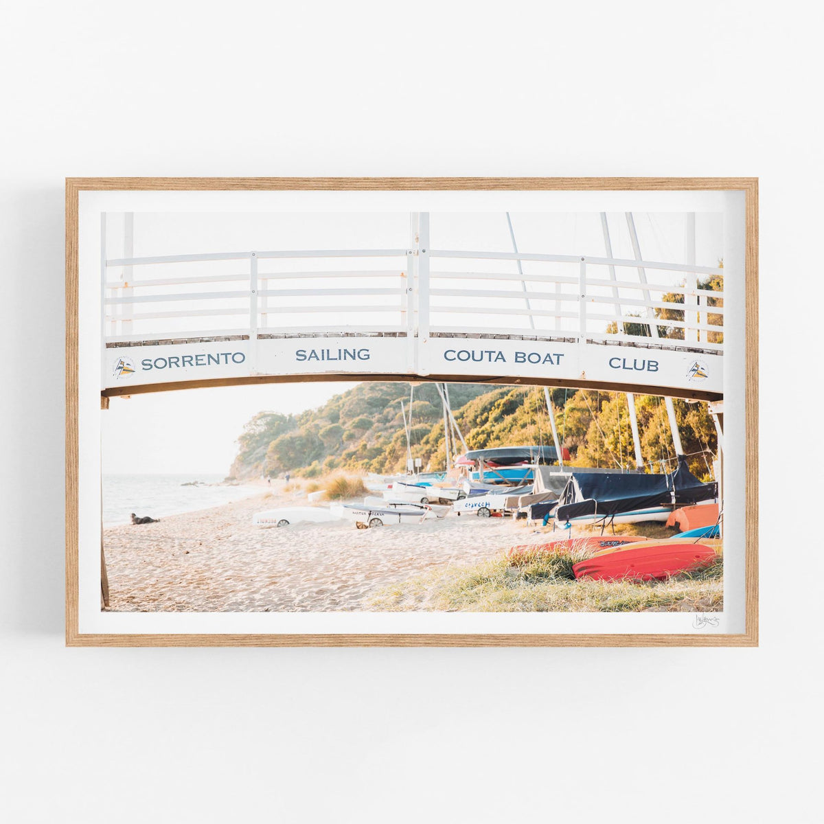 Lisa Atkinson - SSCBC Golden Morning, Sorrento 2021 – Limited Edition Fine Art Print