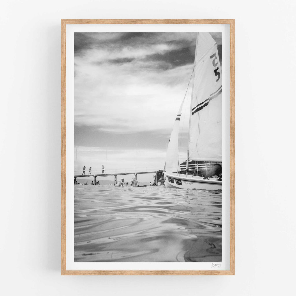 Lisa Atkinson - Sailing No.5, Sorrento SSCBC 2021 – Limited Edition Fine Art Print