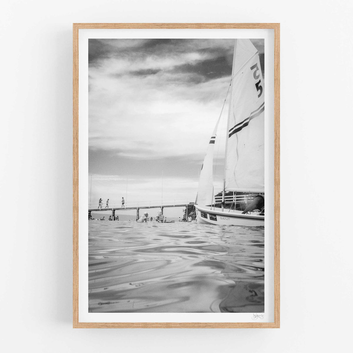 Lisa Atkinson - Sailing No.5, Sorrento SSCBC 2021 – Limited Edition Fine Art Print