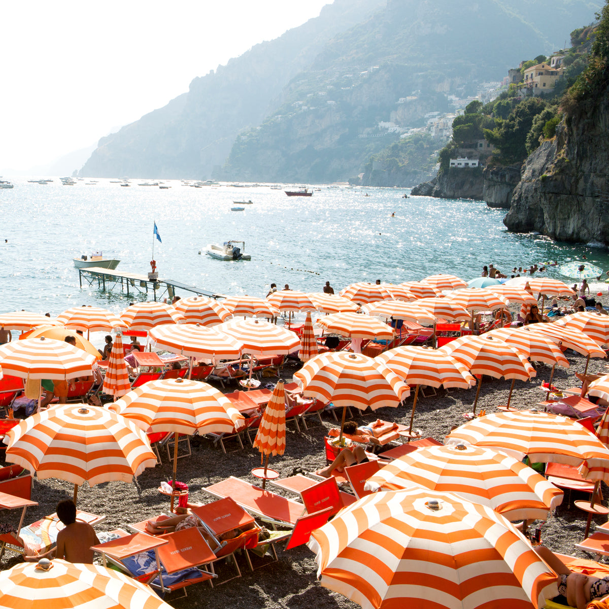 Arienzo Beach Umbrellas - Square- CARLA COULSON