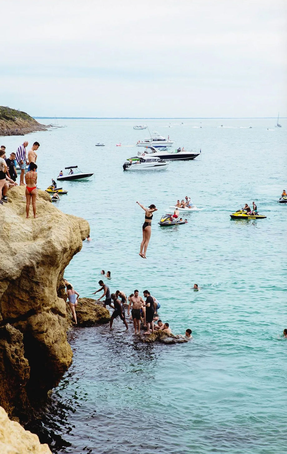 Lisa Atkinson - Geronimo! Mount Martha Pillars 2021 – Limited Edition Fine Art Print