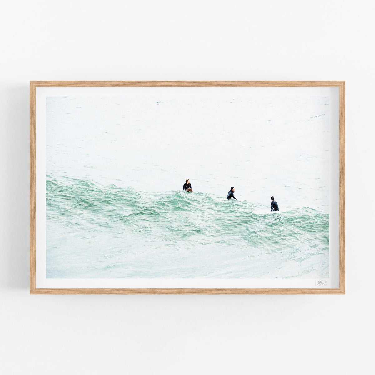 Lisa Atkinson -PANDANUS LOVE   Byron Bay – Noosa -Waiting, The Pass, Byron Bay 2024 – Limited Edition Fine Art Print