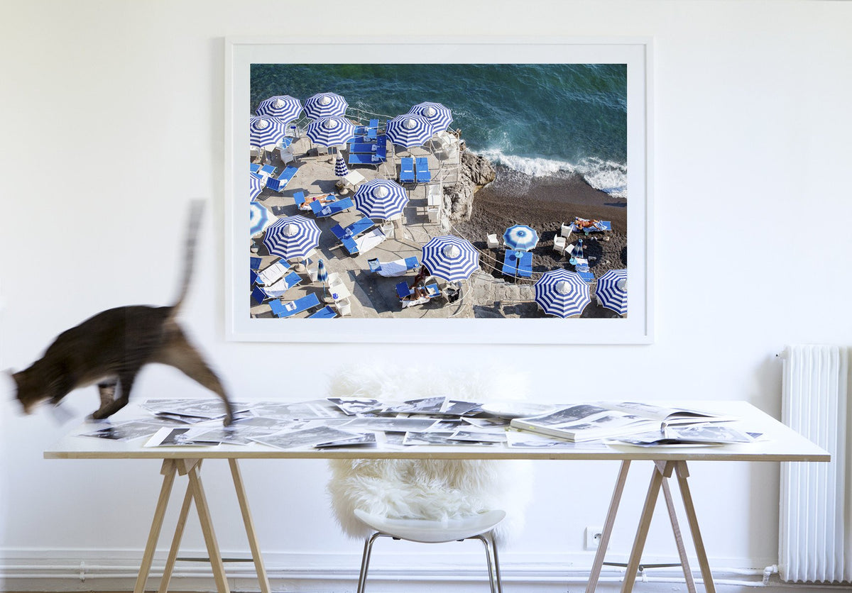 La Scogliera Beach Positano Sunbather - CARLA COULSON