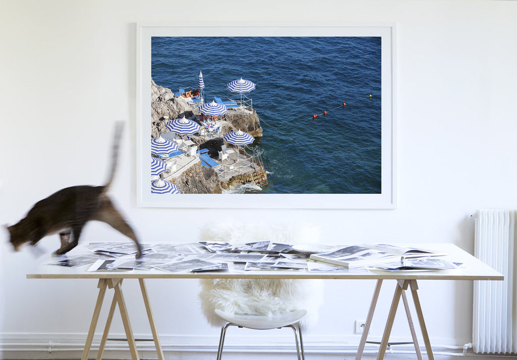 La Scogliera Beach Positano Afternoon - CARLA COULSON