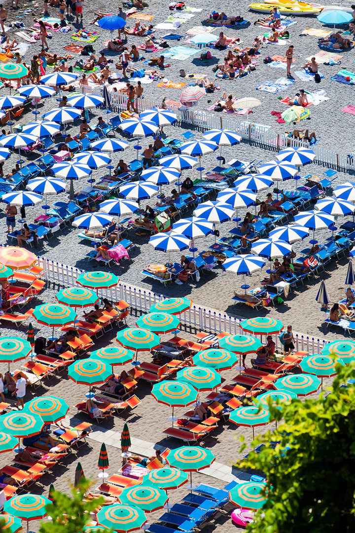 Positano Beach Umbrellas - CARLA COULSON