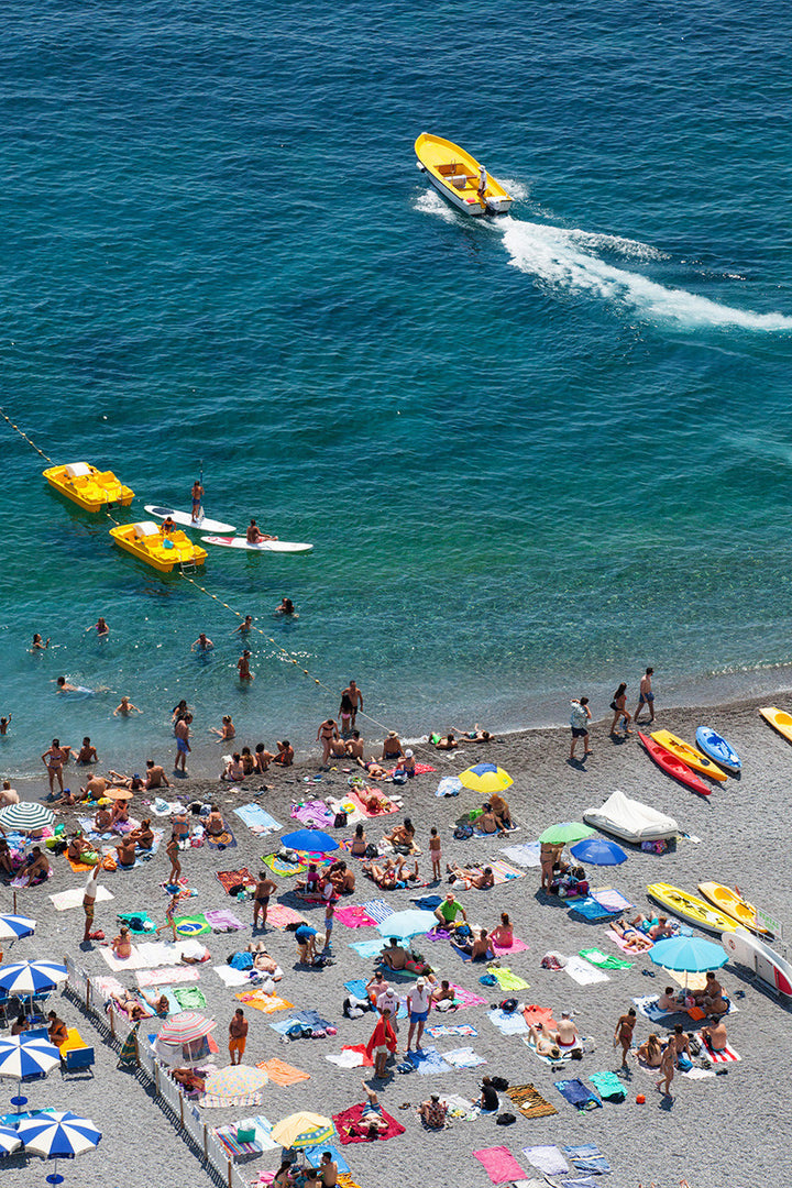 Positano Beach - On The Other Side Of The Fence - CARLA COULSON
