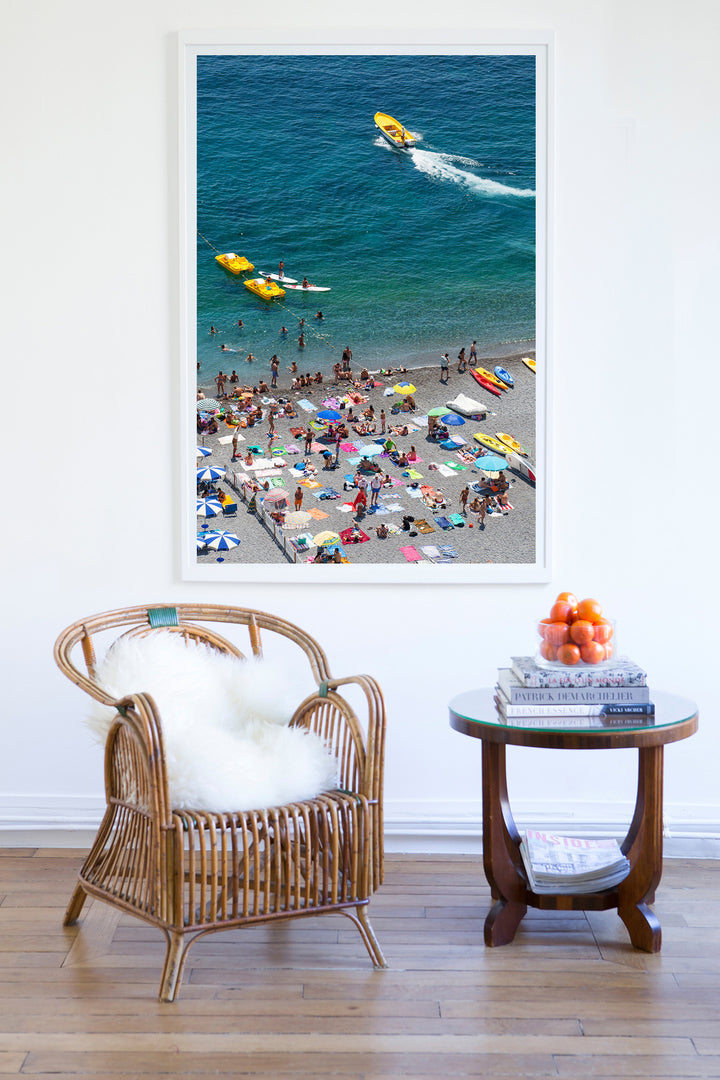 Positano Beach - On The Other Side Of The Fence - CARLA COULSON