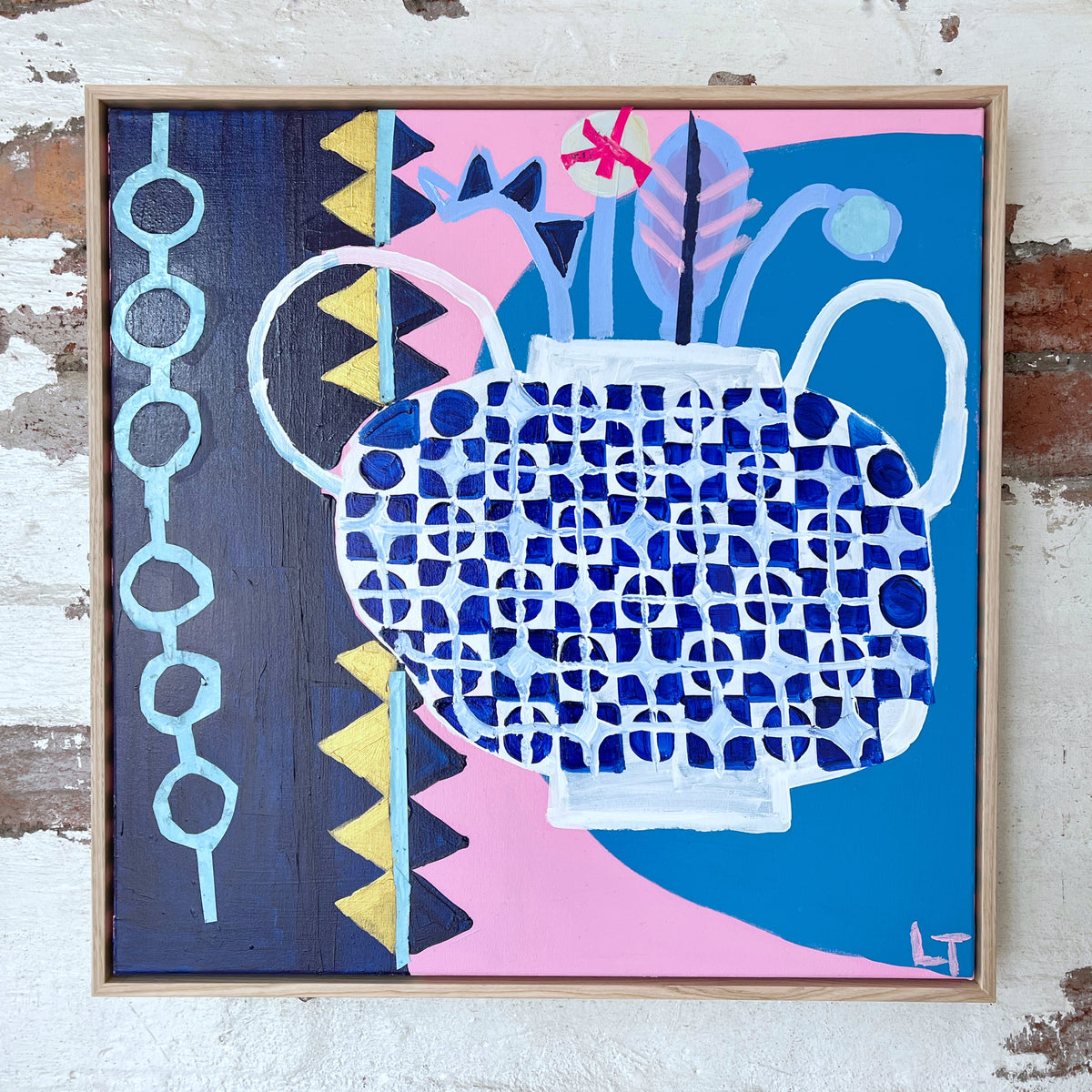 Laura Thomas Pretty Pot FORMAN ART & FRAMING