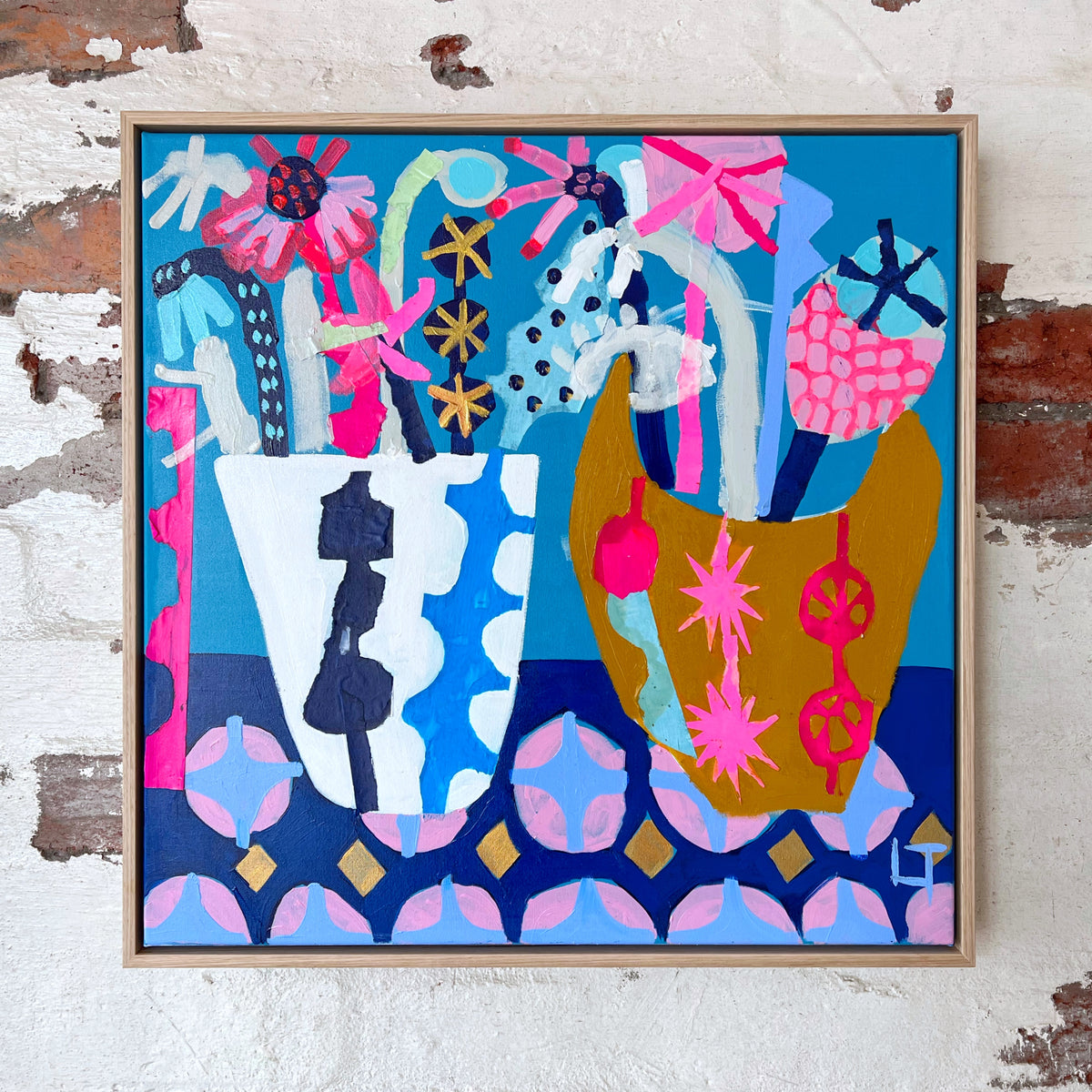 Laura Thomas Plant Pots FORMAN ART & FRAMING