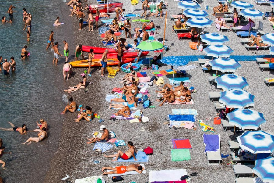 Wish You Were Here - Amalfi Beach - CARLA COULSON