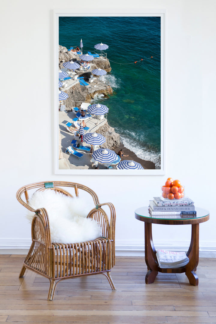 La Scogliera Beach Positano (Vertical) - CARLA COULSON