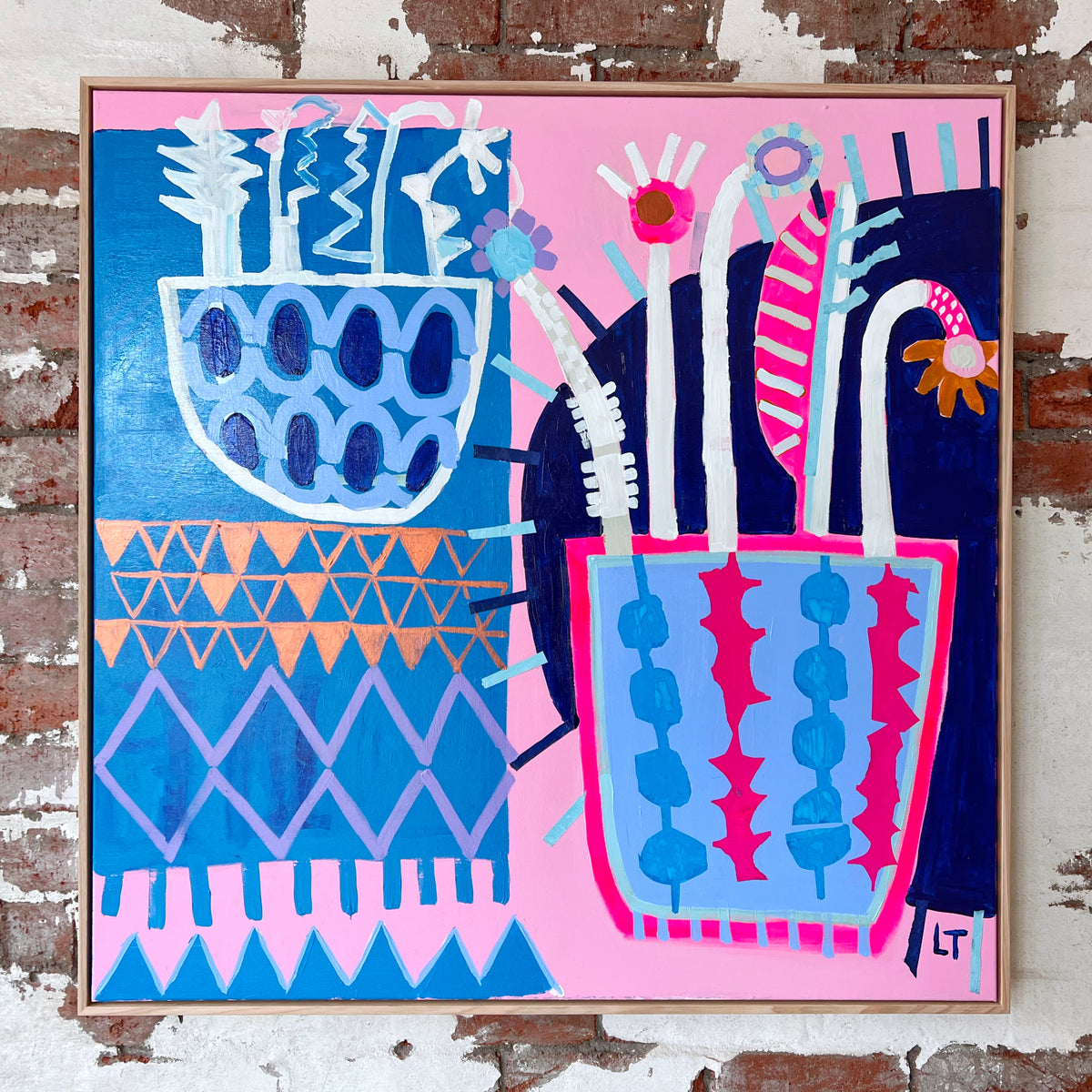 Laura Thomas Porch Plant Pots FORMAN ART & FRAMING