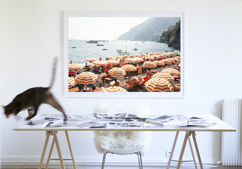 Arienzo Beach Umbrellas - Sassy Orange - CARLA COULSON