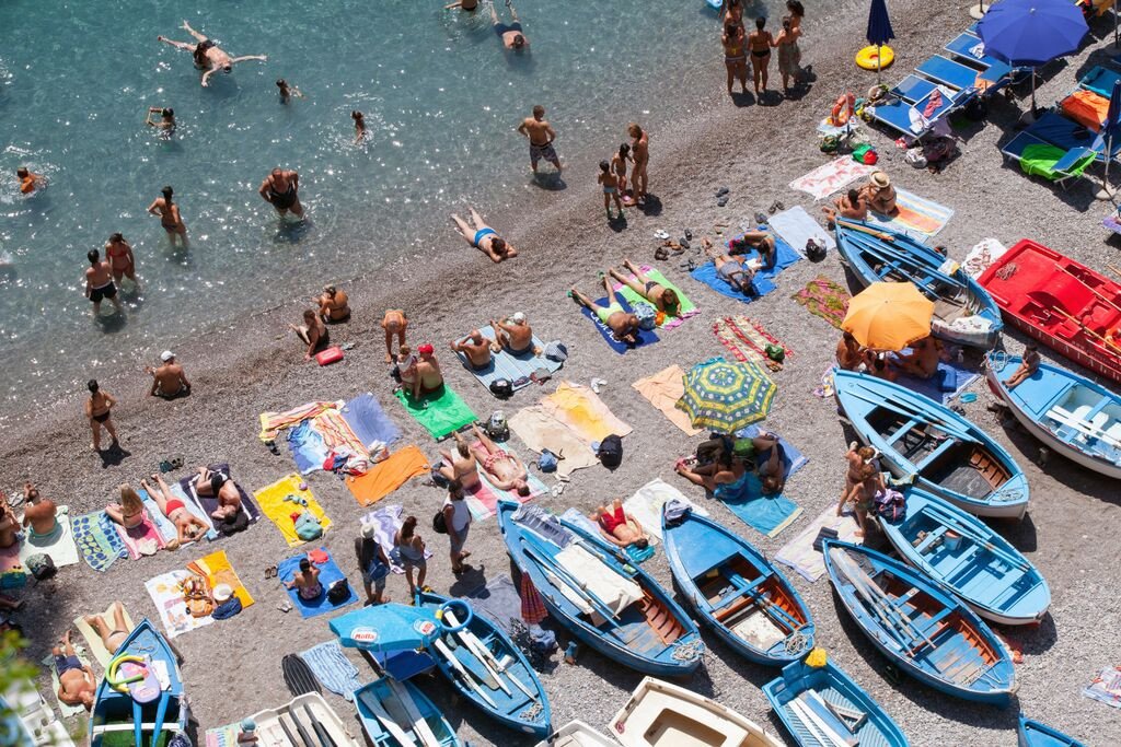 La Praia Beach Praiano - CARLA COULSON